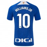 Günstige Fußballtrikots Athletic Bilbao Williams JR 10 Auswärtstrikot 2024-25 Kurzarm